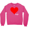 Besties Heart Family Matching Crewneck Sweatshirt