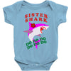 Sister Shark -Shark Do Do Do Baby Bodysuit