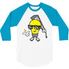 light blub guy 3/4 Sleeve Shirt