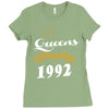 queens are born in 1992 Ladies Fitted T-Shirt