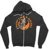 fight like a rebel Zipper Hoodie