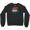 retro tv show unofficial art attack Crewneck Sweatshirt