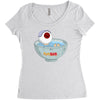 medama oyaji manga Women's Triblend Scoop T-shirt