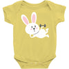 gym rabbit Baby Bodysuit
