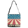 I Don't Kneel Adjustable Strap Totes
