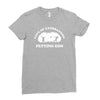 caerbannog petting zoo Ladies Fitted T-Shirt