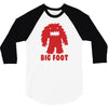 big foot 3/4 Sleeve Shirt