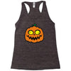 crazy pumpkin Racerback Tank