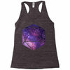 d20 galaxy Racerback Tank