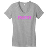 feminist Women's V-Neck T-Shirt