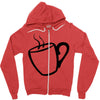coffee Zipper Hoodie