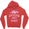cool mama saurus. Zipper Hoodie