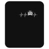 pug heartsnort Mousepad