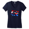 the captain Women's V-Neck T-Shirt