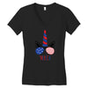 4th of July Women's V-Neck T-Shirt