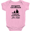 Grandpa And Grandson Fishing Partners For Life Infant Clothing