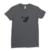 w clam Ladies Fitted T-Shirt