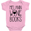 melanin wine books Baby Bodysuit