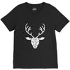 poly deer V-Neck Tee