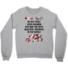 mama bear message Crewneck Sweatshirt