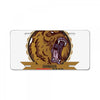 danger angry bear License Plate