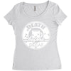 death before decaf coffee Women's Triblend Scoop T-shirt