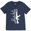 funny militaryarmymarines ak47 V-Neck Tee
