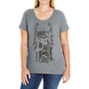 dead priest Ladies Curvy T-Shirt