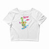 retrosaurus rex Crop Top