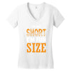 I Am Not Short I Am Fun Size Women's V-Neck T-Shirt