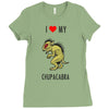 chupacabra Ladies Fitted T-Shirt