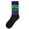 bacteria, it's the only culture some people have t shirt Socks