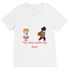 you have stolen my heart 2 V-Neck Tee