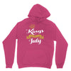 kings are born in july Unisex Hoodie