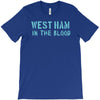 west ham in the blood retro style new T-Shirt