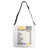 Gemini Facts Servings Per Container Adjustable Strap Totes