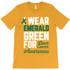 i wear emerald green for liver cancer awareness T-Shirt