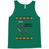 ugly dinosaur merry christmas Tank Top