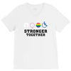 Stronger Together V-Neck Tee