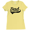 dad Ladies Fitted T-Shirt