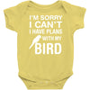 sorry i can't i have plans with my bird Baby Onesie