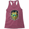 vintage frankenstein mask Racerback Tank