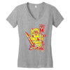 knight owl Women's V-Neck T-Shirt