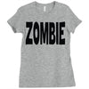 zombie Ladies Fitted T-Shirt
