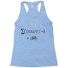 bike maths Racerback Tank