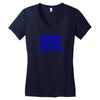 funny t shirt alcohol tobacco firearms who's bringing the chips tee Women's V-Neck T-Shirt