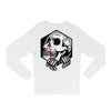 skull hexagon Long Sleeve Shirts