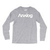 analog white logo Long Sleeve Shirts