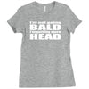 bald Ladies Fitted T-Shirt