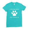 big mutts Ladies Fitted T-Shirt